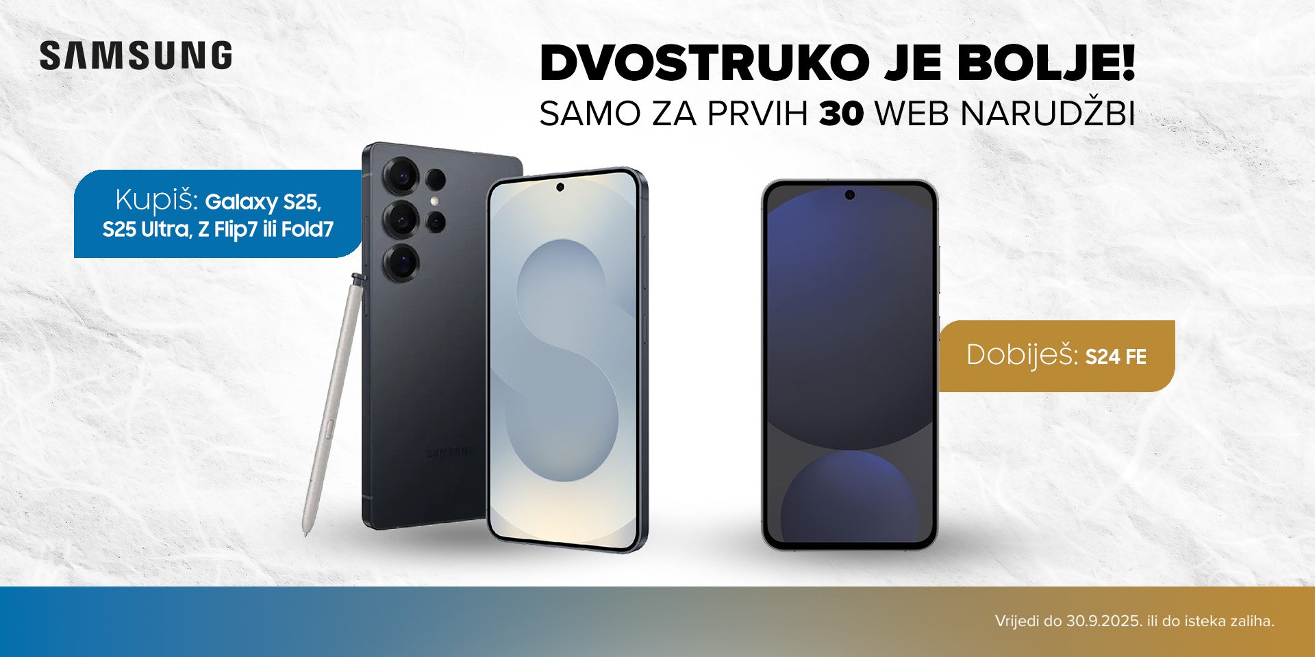 Ostvari pravo na poklon! Pokupi Samsung S24 FE gratis!